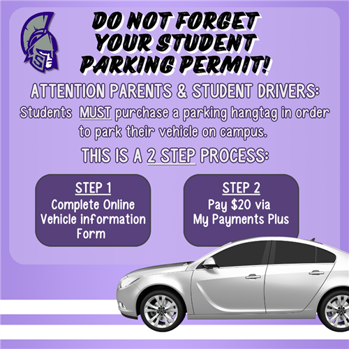 Student Parking Permit Instructions